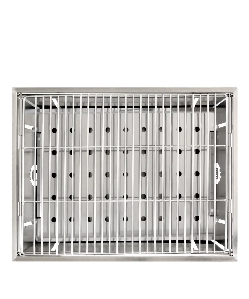 ProQ Flatdog Folding Stainless Steel BBQ-1